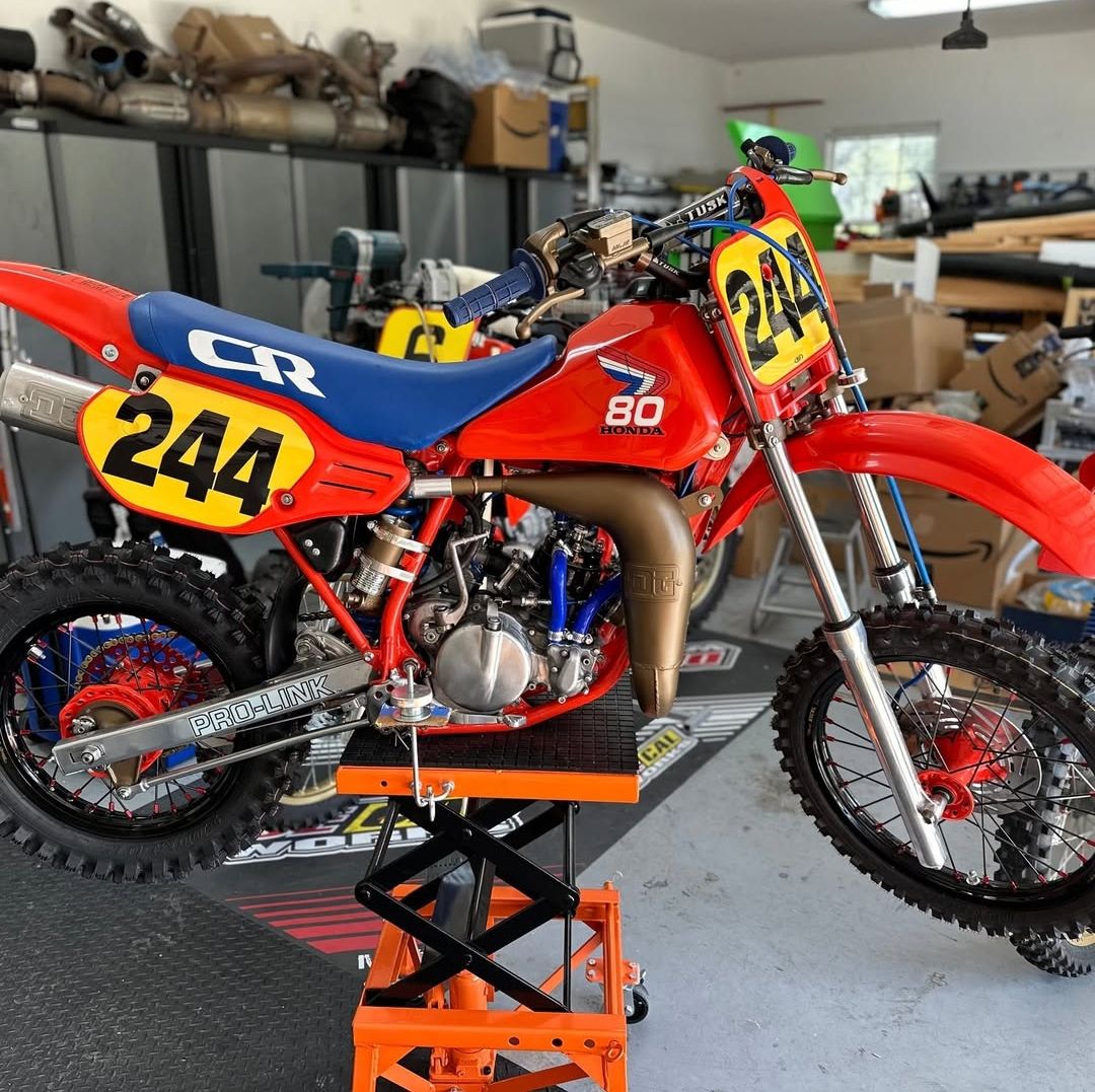 Honda CR80 🚀🚀 . . . . Daily updates on motocross and the history