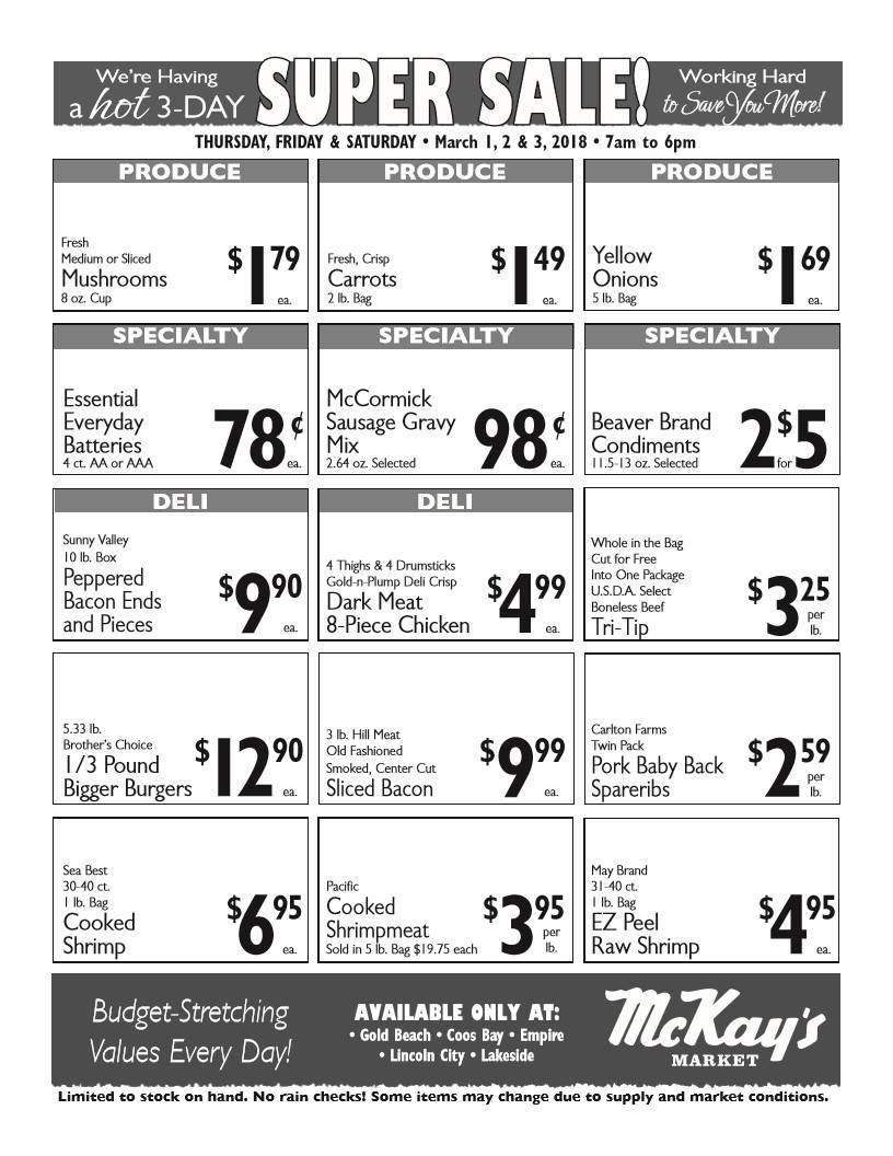 McKay's Markets - McKay's Markets added a new photo.