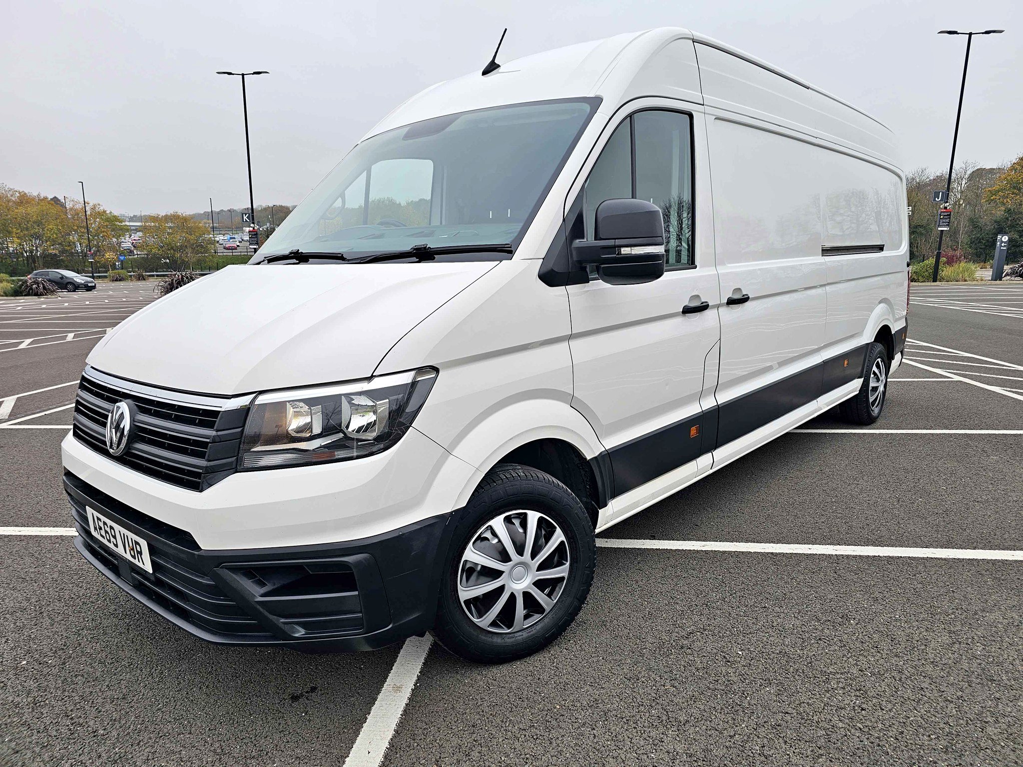 2019 VW Crafter LWB RWD Hi Top No Vat CAMBELT CHANGED Long MOT ...