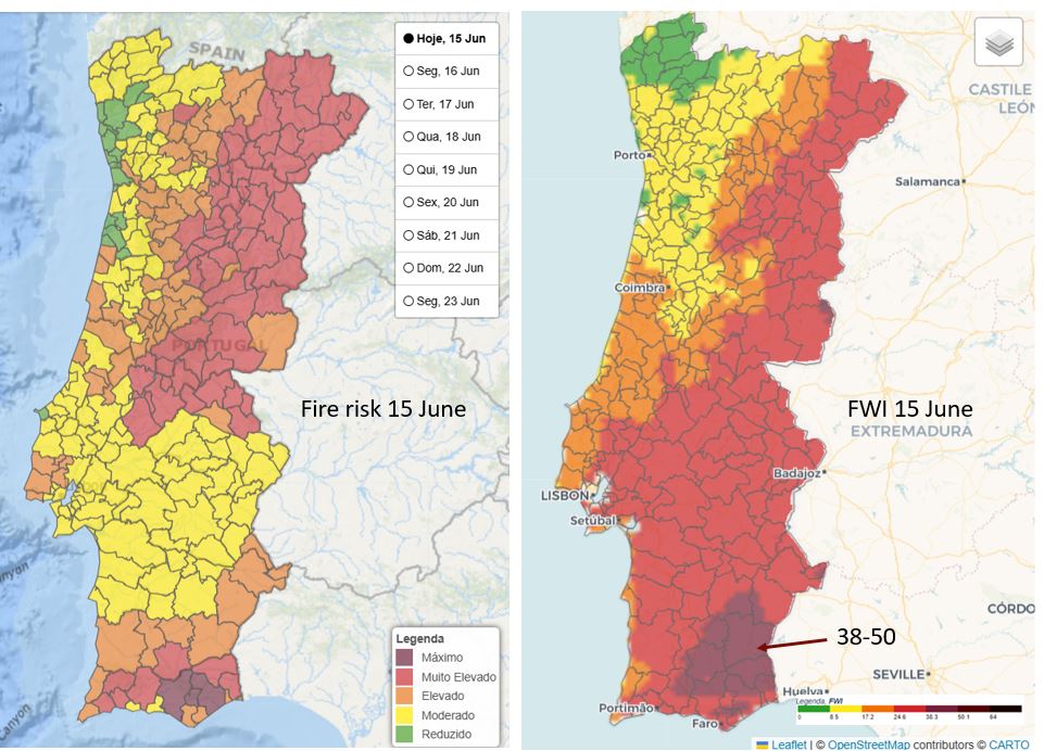 Safe - RURAL FIRE RISK AND FIRE WEATHER INDEX FOR TODAY SUNDAY 15TH ...