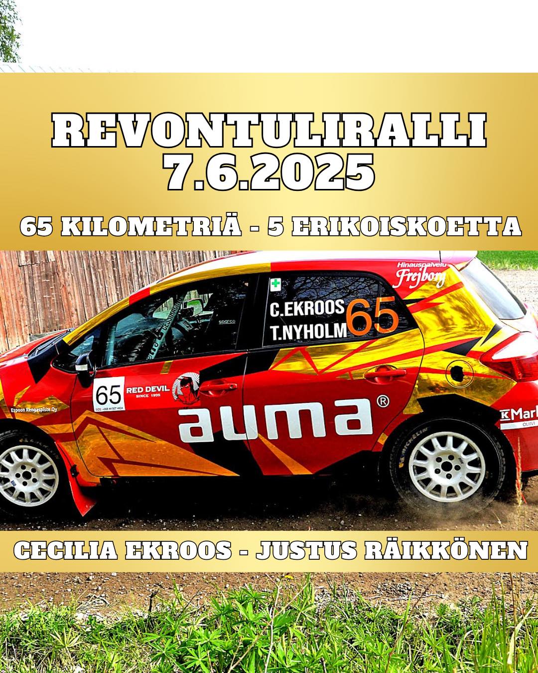 😝 Kisaviikko! Viikko... - Cessi Racing - Cecilia Ekroos | Facebook