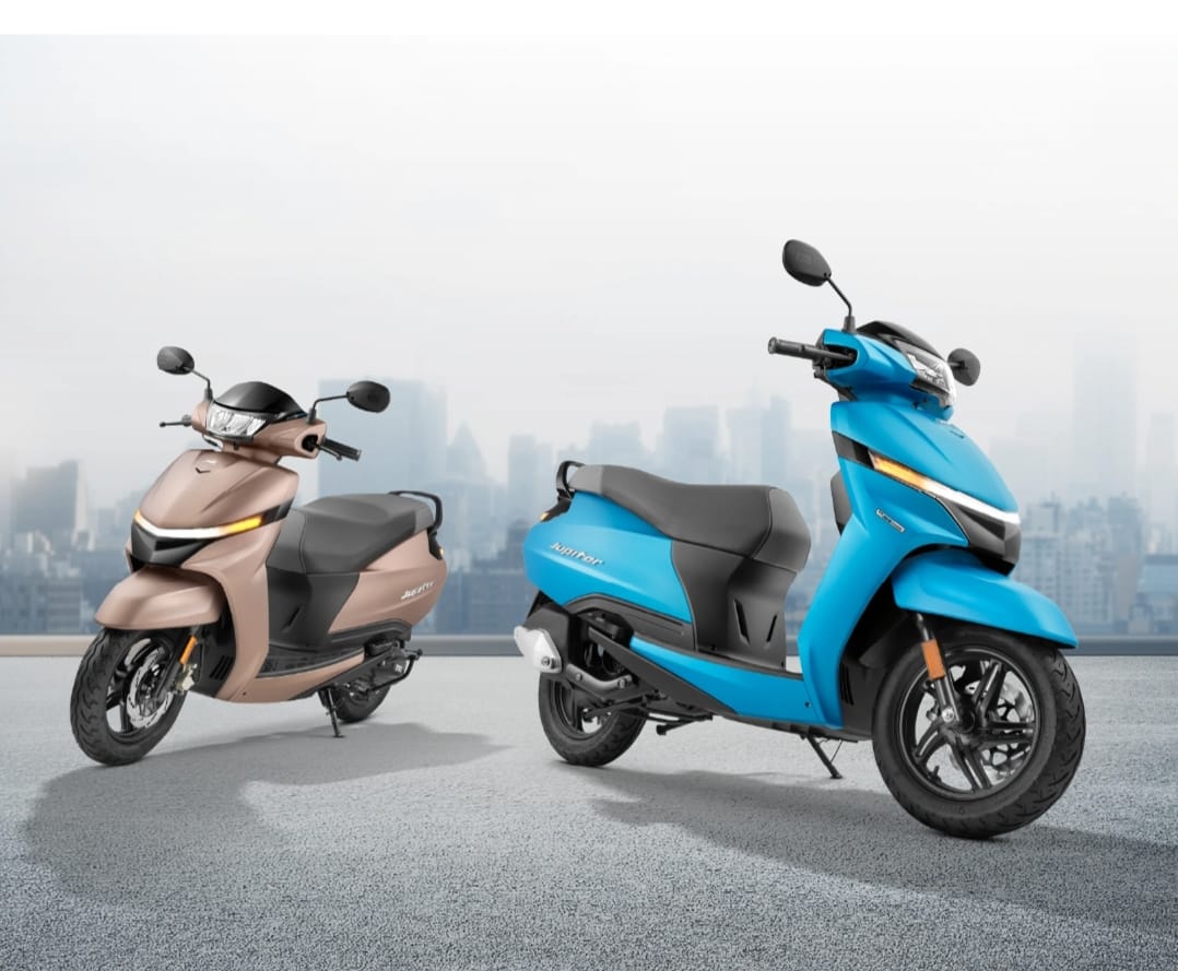 Scooter The all-new TVS Jupiter. More style, more features, and so