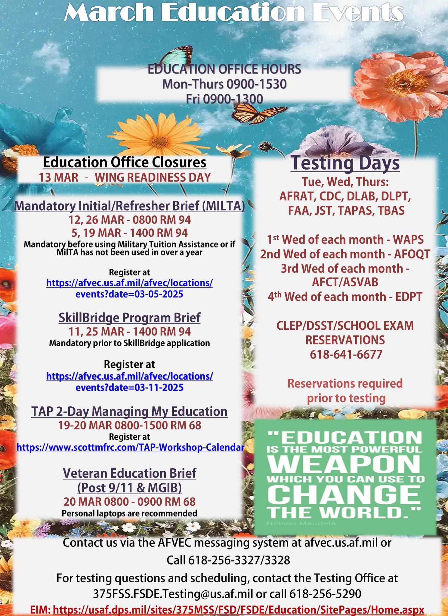 Scott AFB Education & Training Center | Scott Air Force Base IL