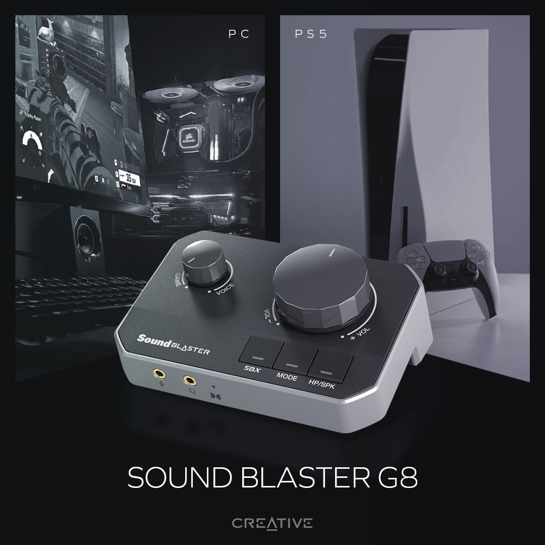 Creative Labs - Sound Blaster G8 è il primo DAC dotato di doppio ...