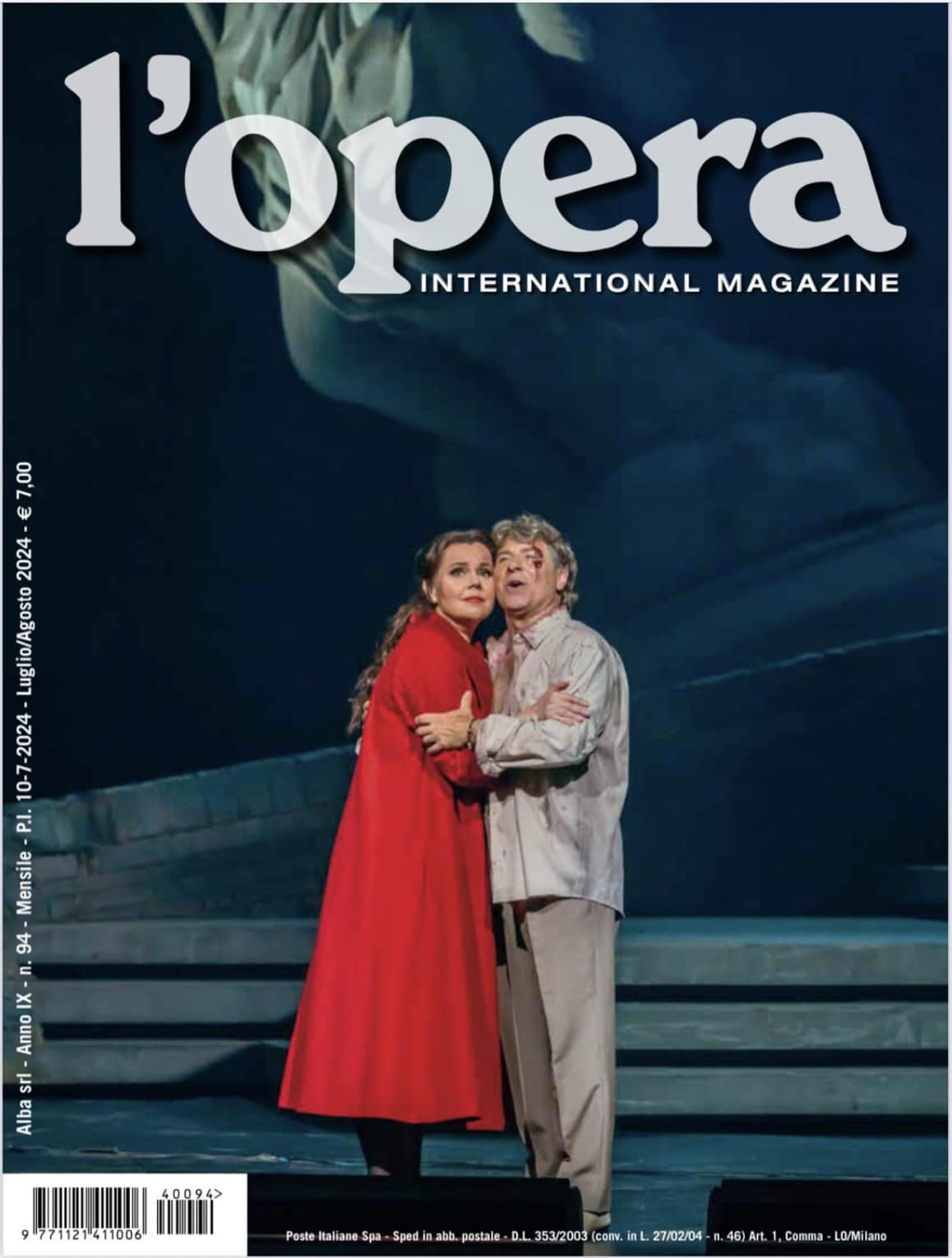 ✪ IN THE PRESS 🇮🇹 L'Opera - International Magazine | Roberto