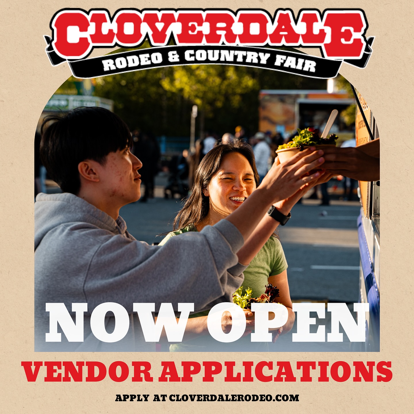 🎉 Vendor applications are OPEN! 🌟🤠 The... - Cloverdale Rodeo | Facebook