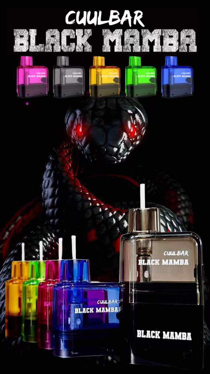 black mamba vape juice Original Summer Black Mamba 50ml E-liquid - Mango & Peach Flavors