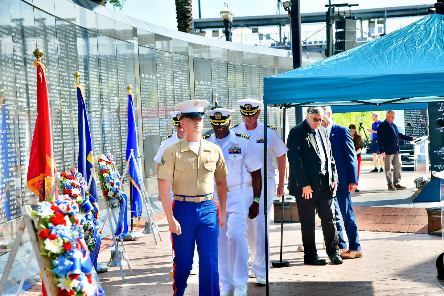 NAS - A member of the United States Marine Corps Blount Island Command ...