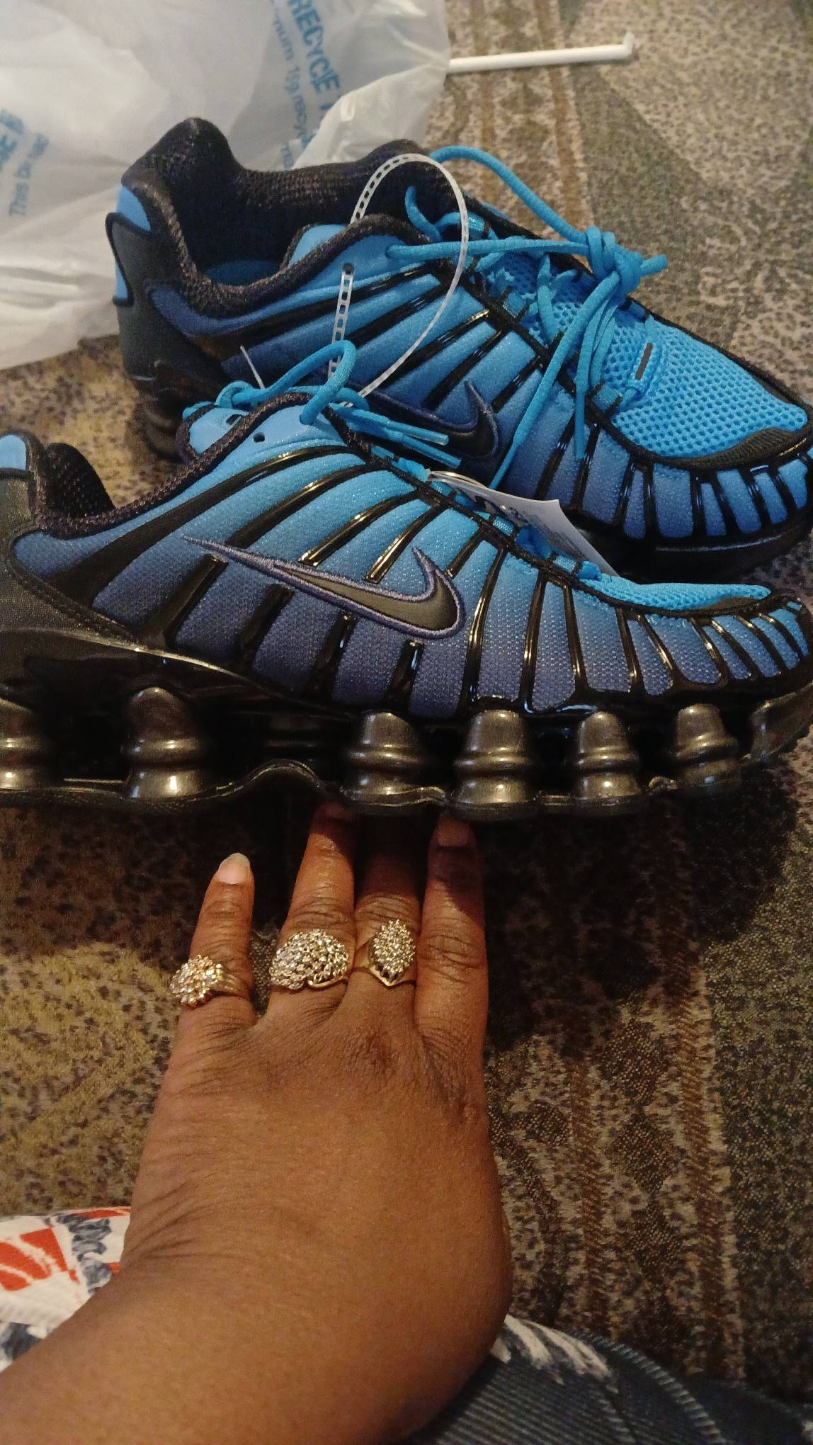 トップス 90's Original Blue michael ross Nike Shox TL blue colorway found at Ross