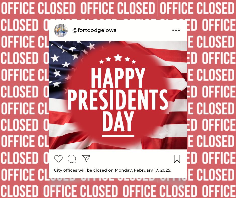 City - City offices will be closed on Monday, February 17, 2025, in ...