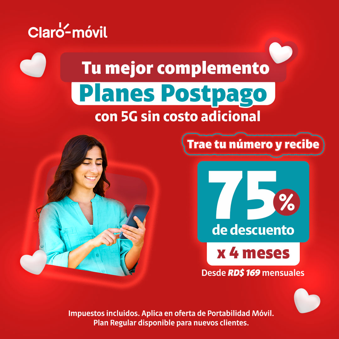 Claro RD - 💌 Conéctate sin límites con un Plan Postpago.... | Facebook