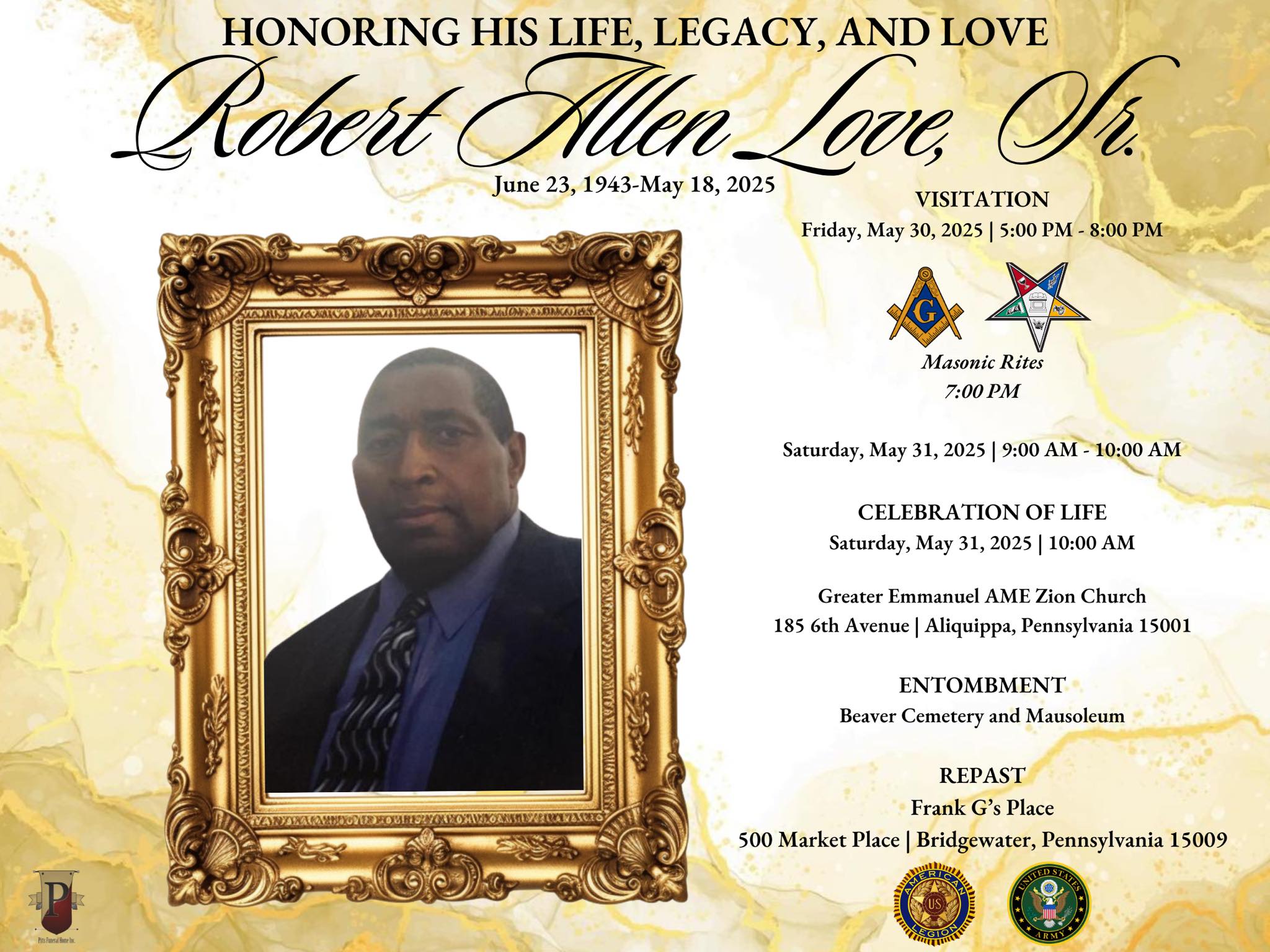 Pitts Funeral Home | Aliquippa PA