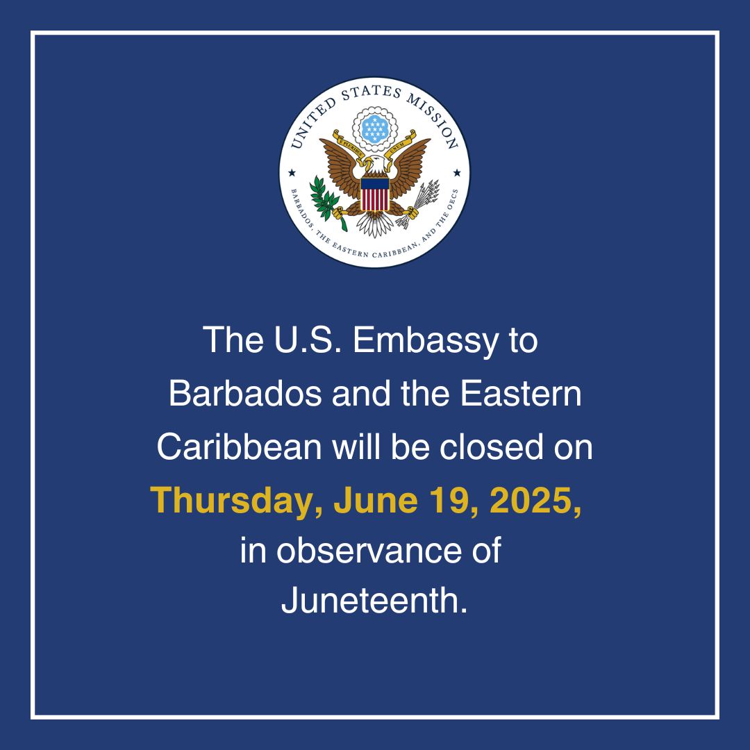 U.S. - The U.S. Embassy to Barbados, the Eastern Caribbean, and the ...
