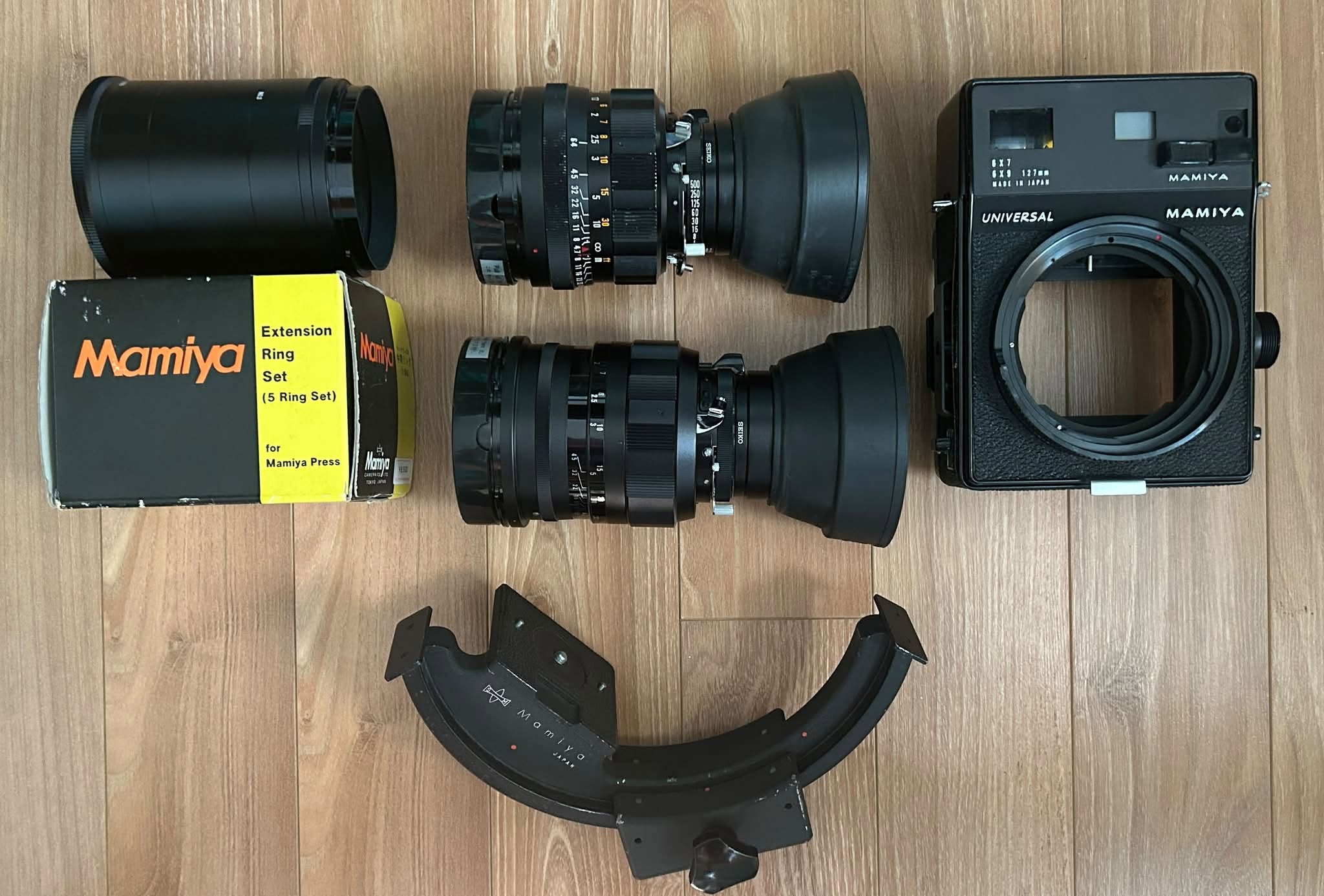 Mamiya Press Universal 100mm 2.8 lens test results