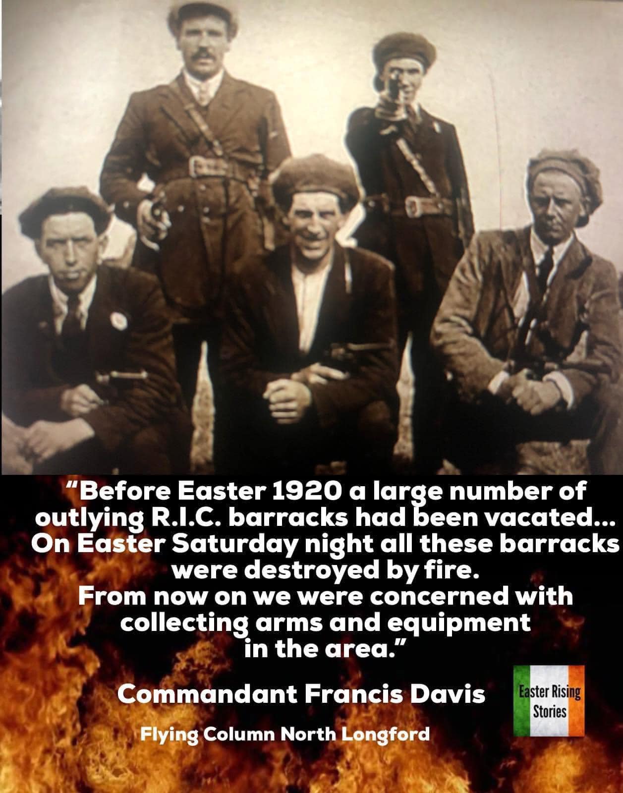 Easter - Commandant Francis Davis who was part of the Flying Column of ...