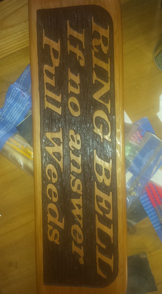 Rob's custom wood signs