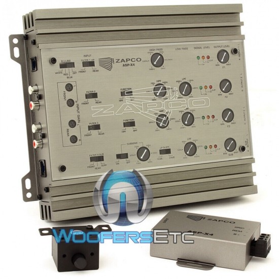 Back to 1994, Audison VR 404 XR 4 channels amplifier with built in