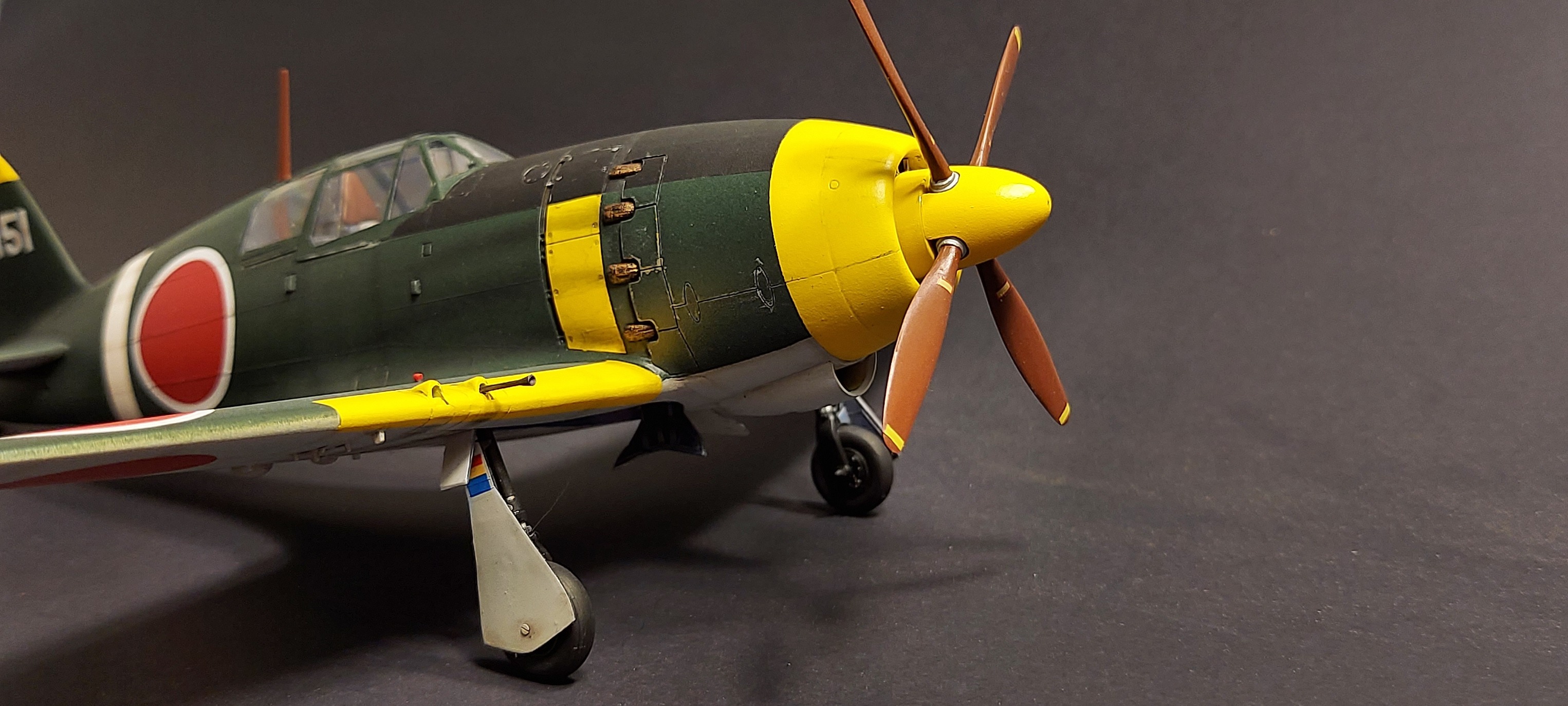 Tamiya 61018 - Maquette Mitsubishi J2M3 Raiden Échelle 1:48 - Avion De Chasse Japonais Seconde Guerre Mondiale