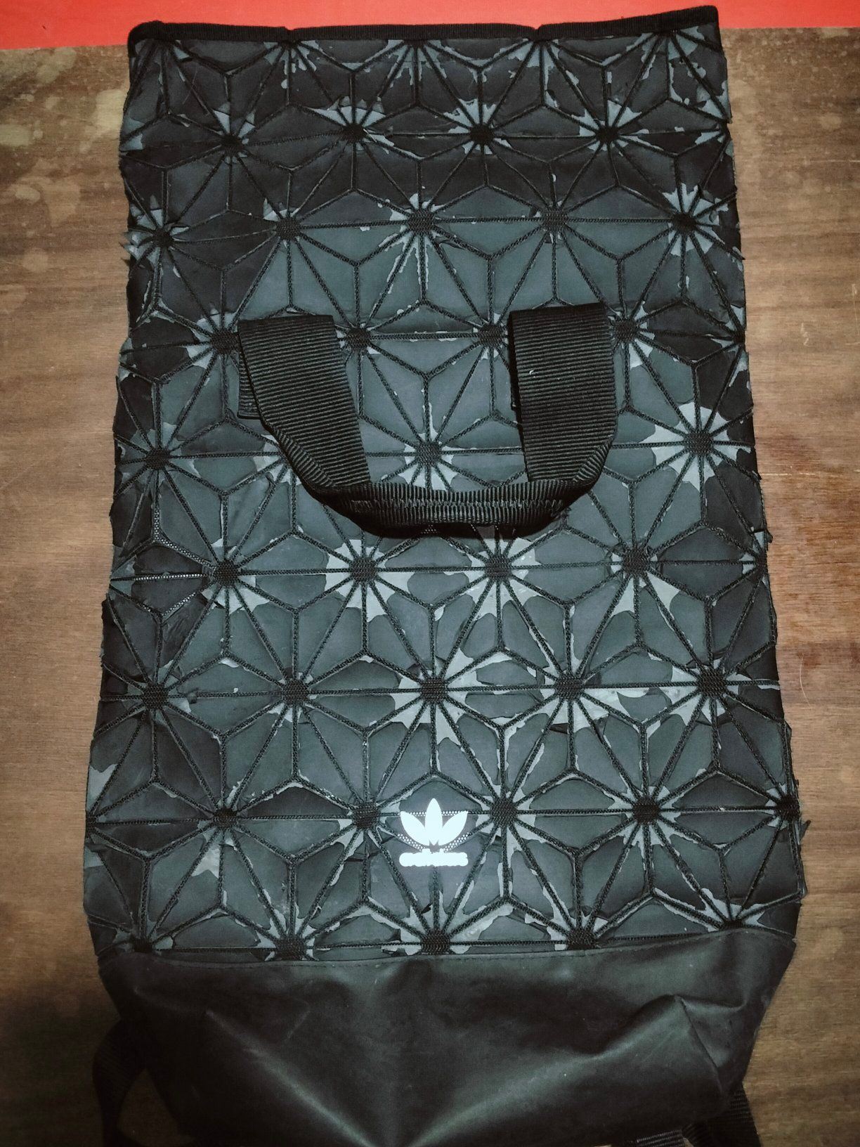 adidas backpack bao bao Issey Miyake Flat – JapanHandbag Versatile backpack with spacious main compartment Boa Bao Issey Miyake Daypack