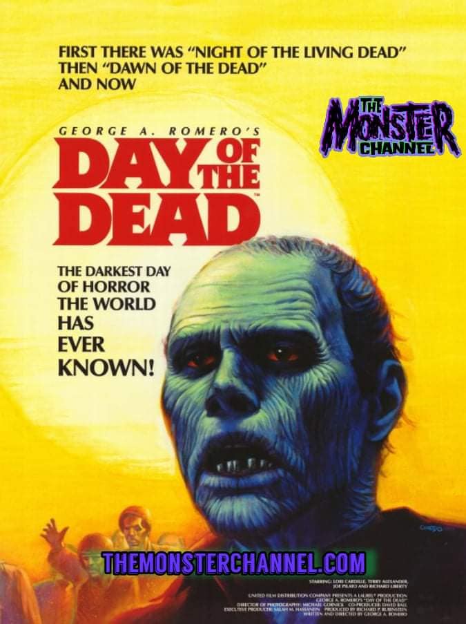 Released July 3, 1985, Day of the Dead is an American zombie