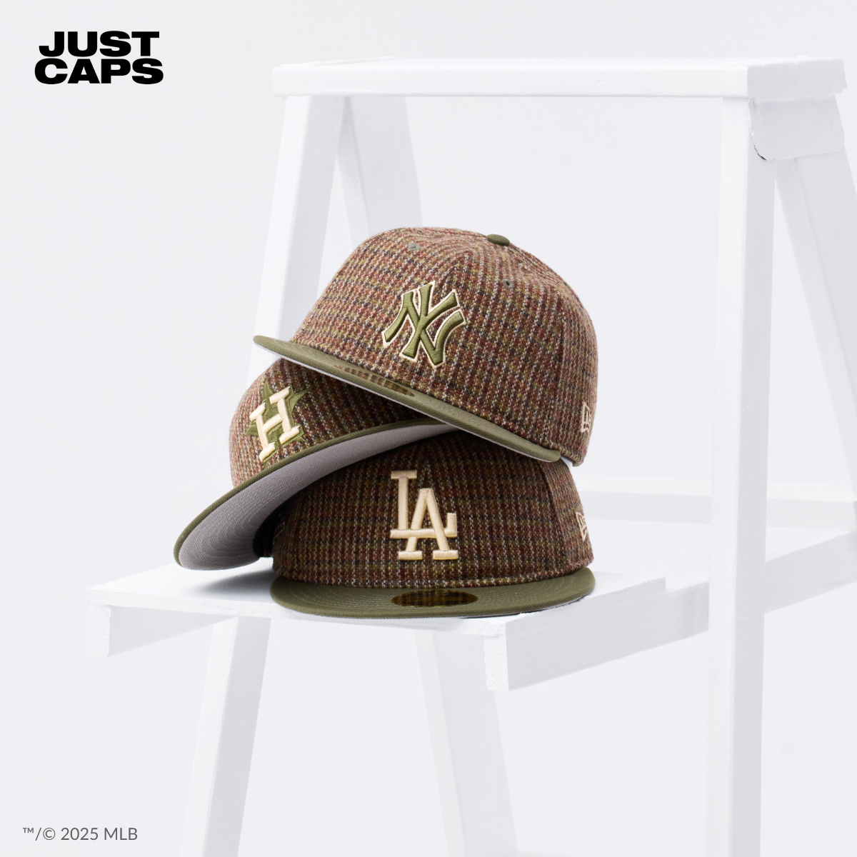 US-made wool baseball cap with no logos