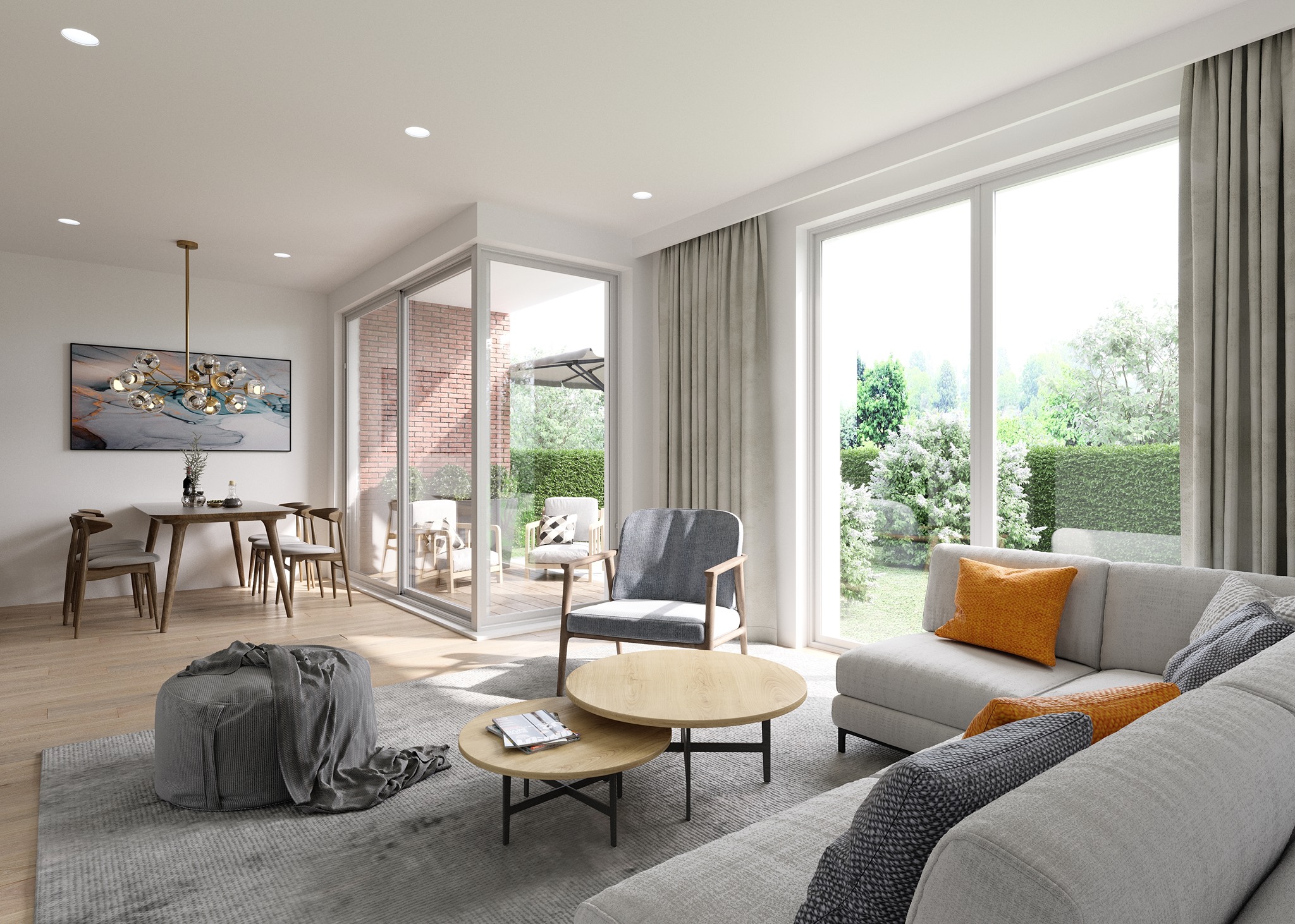 AR Buildings - New rendered living room from a project in... | Facebook