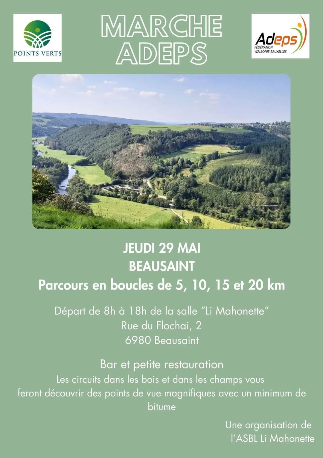 Marche ADEPS à Beausaint
