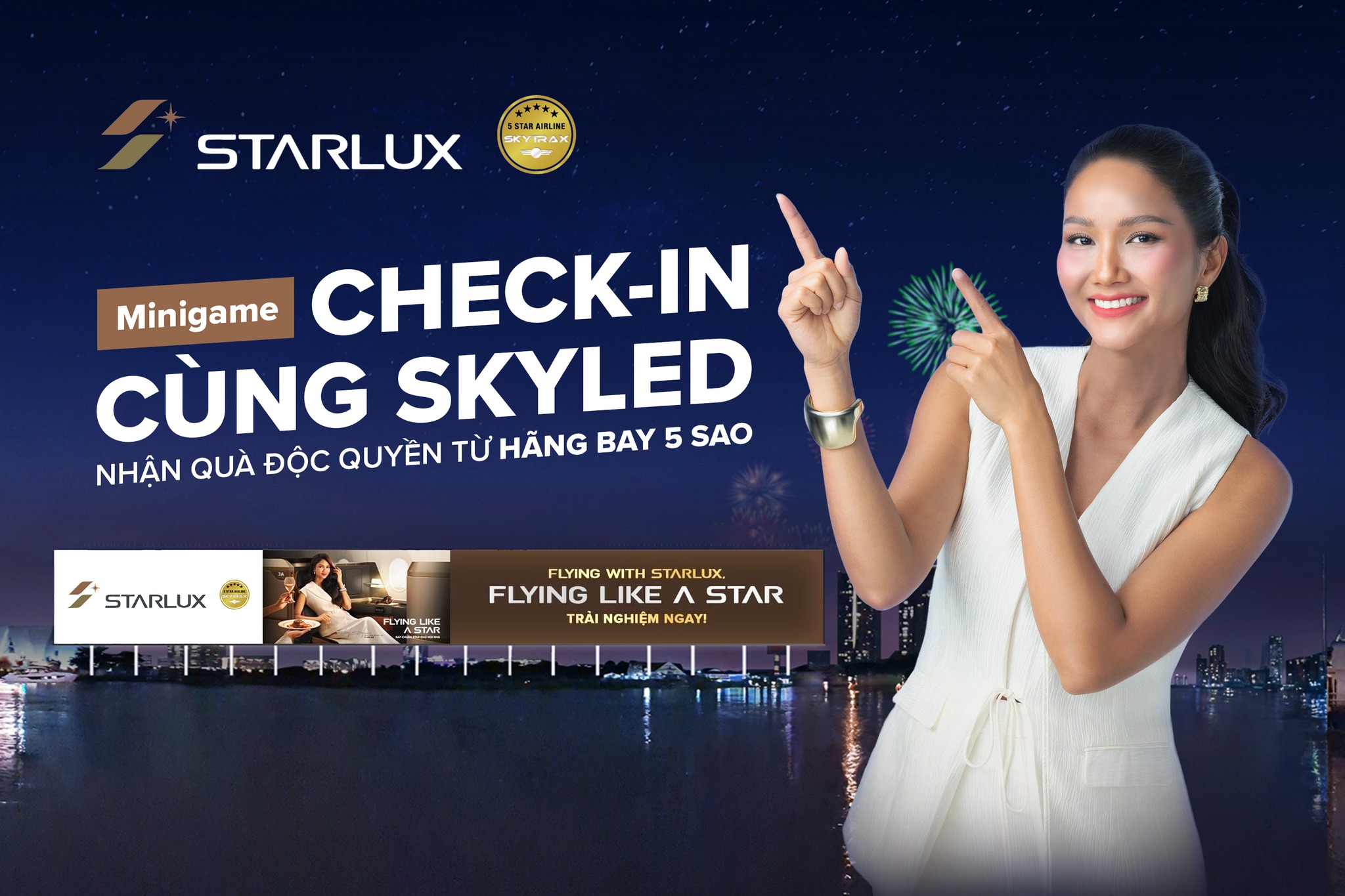 📸 CHECK-IN CÙNG SKYLED, RINH QUÀ XỊN TỪ... - STARLUX Airlines | Facebook