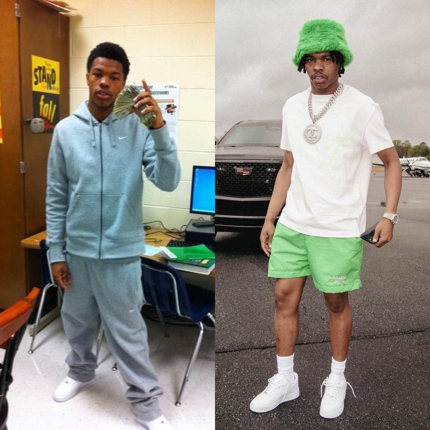 Rappers before & after fame