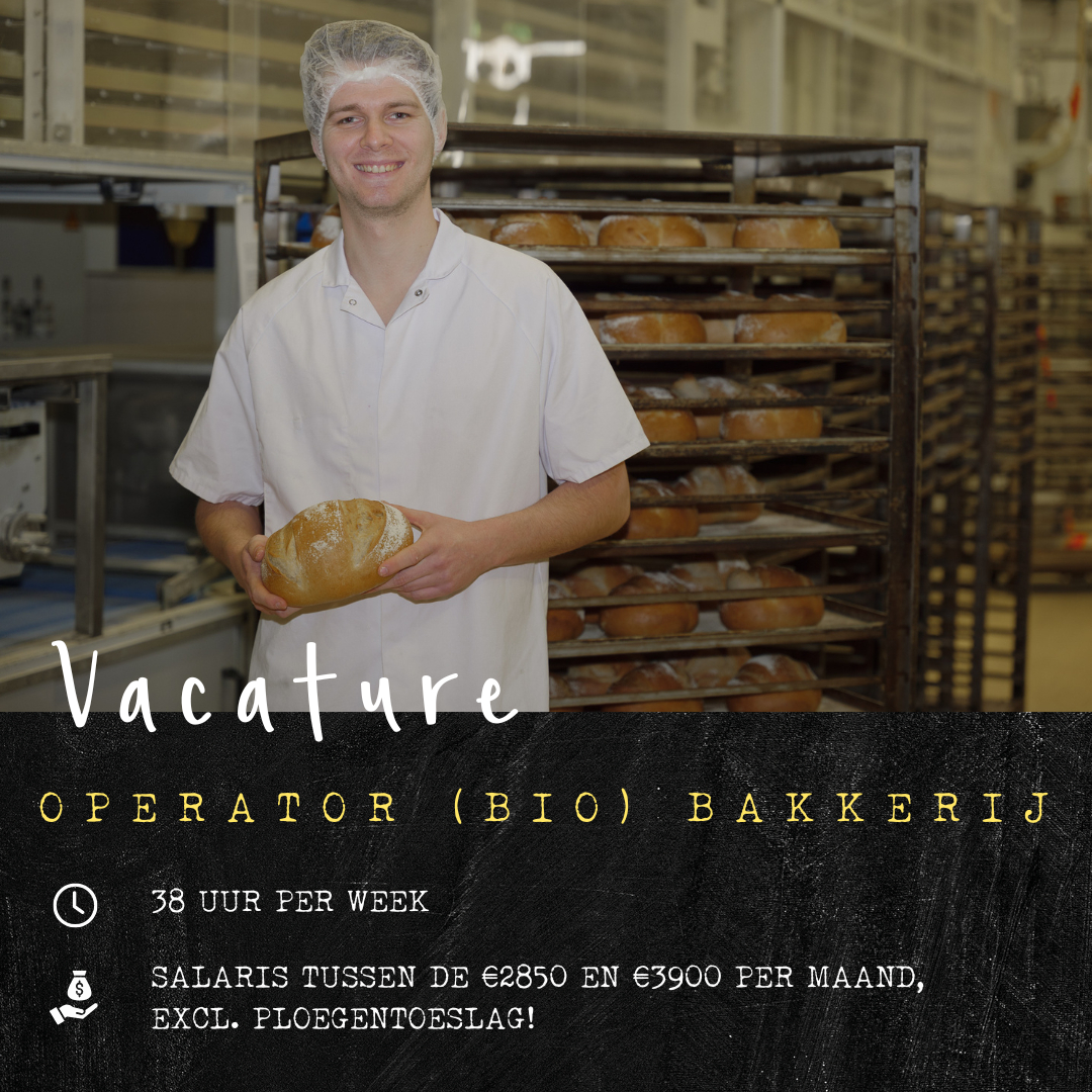 Werken - Operator (bio) bakkerij gezocht bij 't Stoepje!🌾 Ben jij een ...