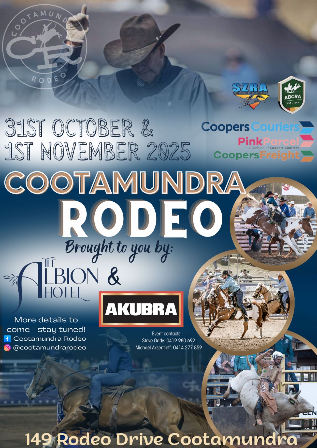 🐂📆 𝑺𝑨𝑽𝑬 𝑻𝑯𝑬 𝑫𝑨𝑻𝑬! 📆🐂 💥Get ready for... - Cootamundra Rodeo | Facebook