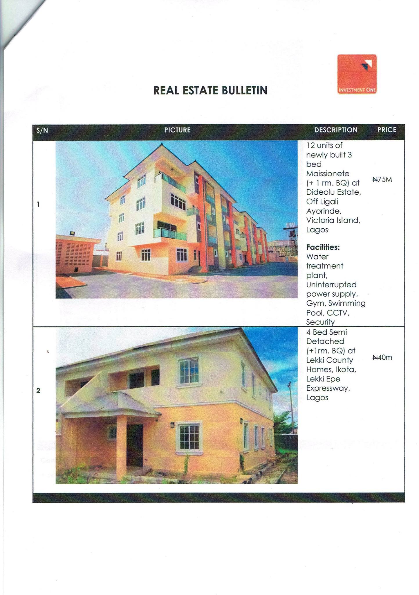 FOR SALE BAYO ADEYEMO & ASSO... - Dozie Kennedy & Associates | Facebook