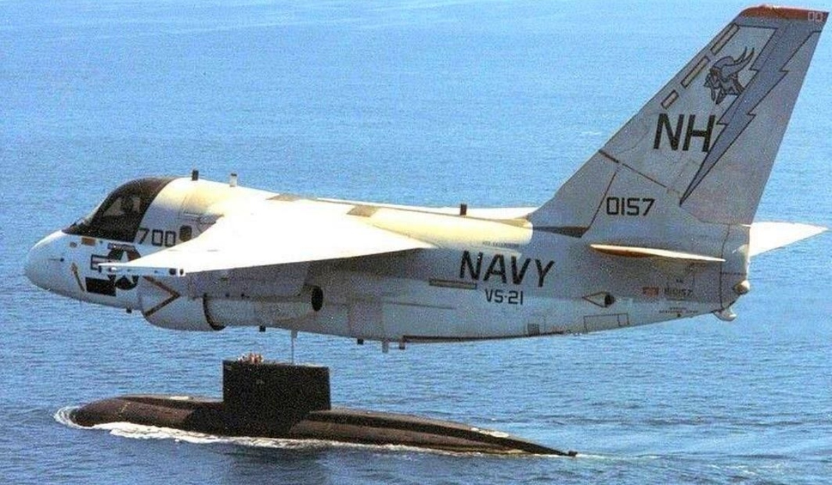 This Lockheed S-3B Viking is often photographed from the outside