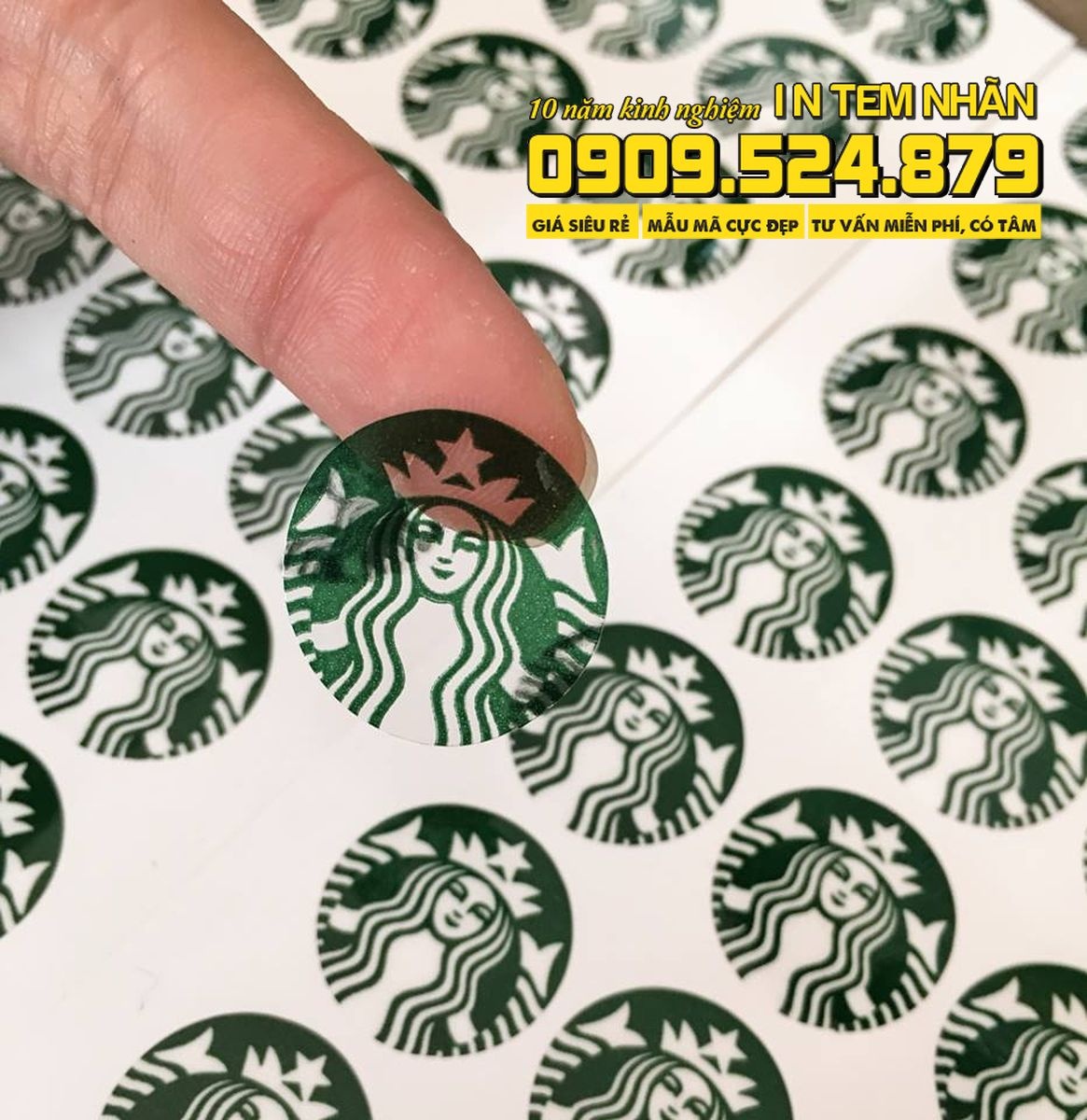 In Decal Siêu Rẻ TPHCM - IN STICKER, TEM NHÃN, DECAL SỐ LƯỢNG ÍT Trong ...