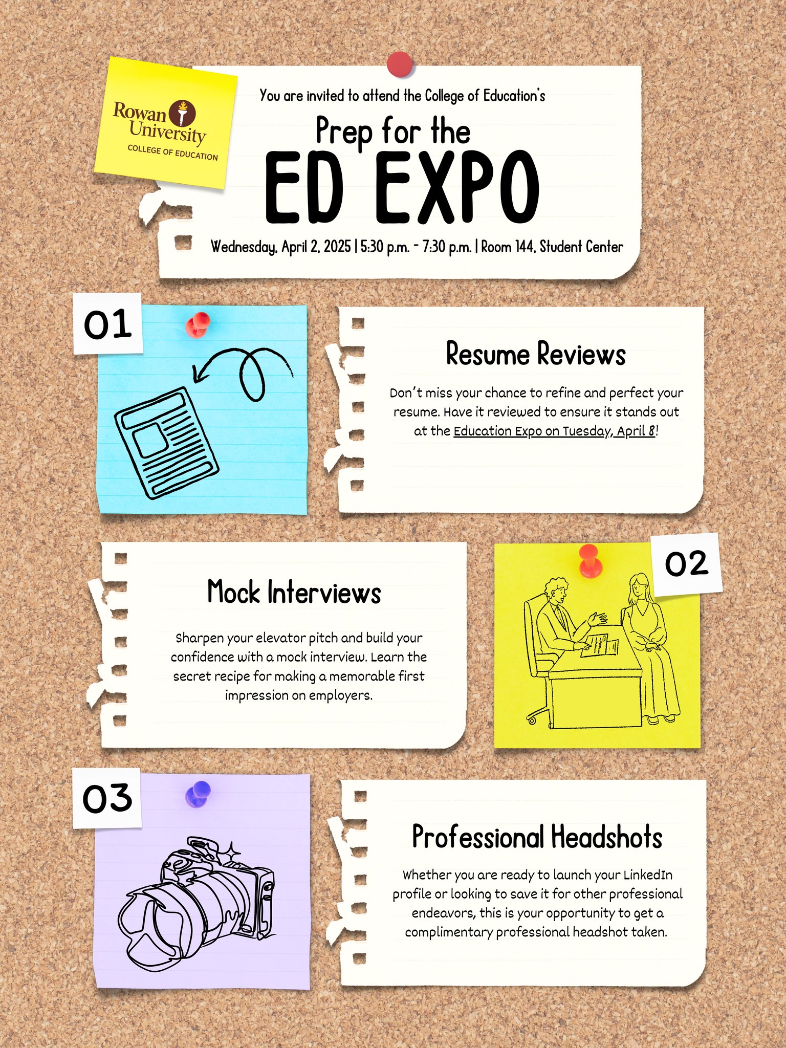 Rowan - Maximize your potential at the Ed Expo with our upcoming 