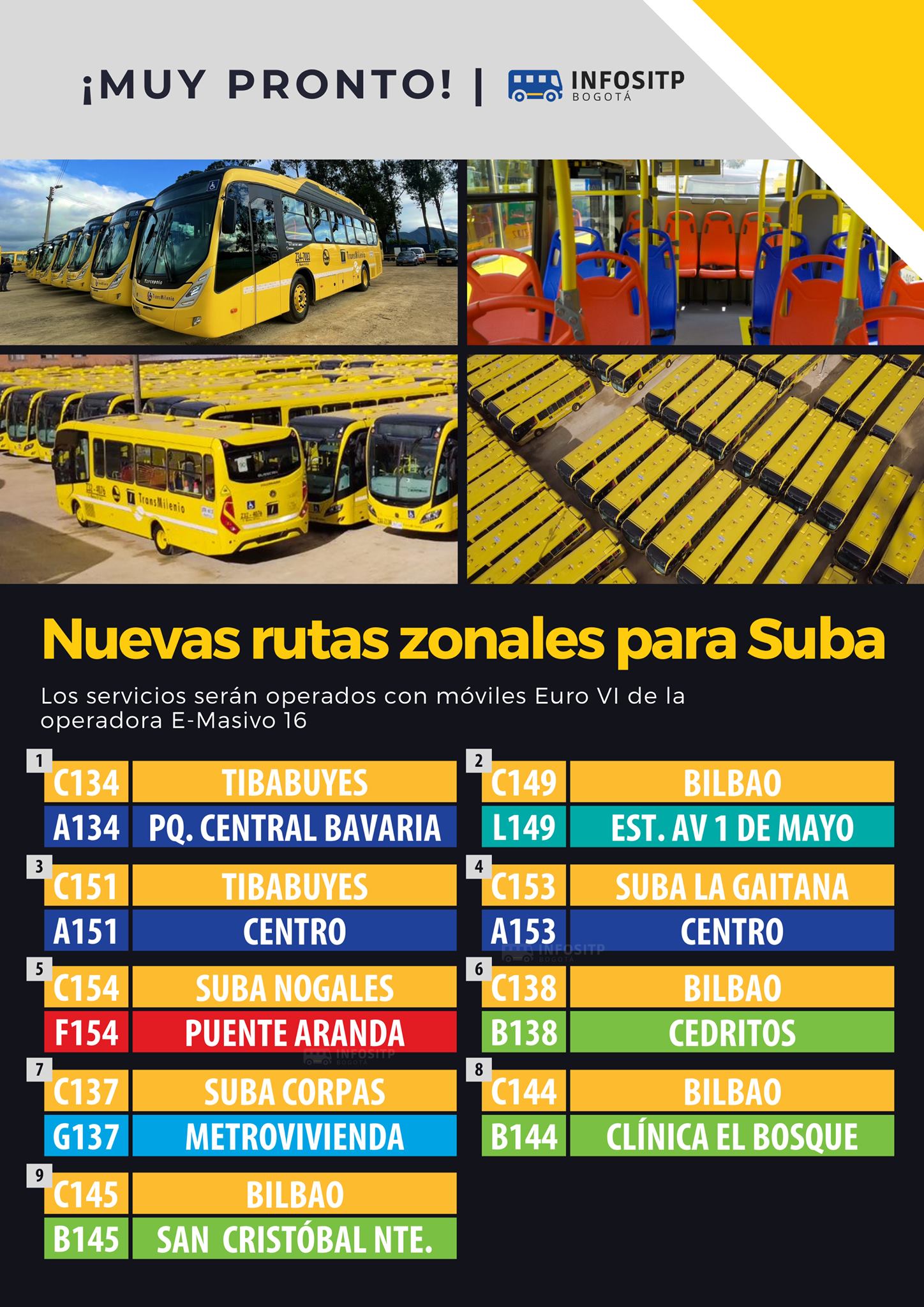 Info SITP Bogotá - Muy pronto E-Masivo 16 beneficiará a miles de ...
