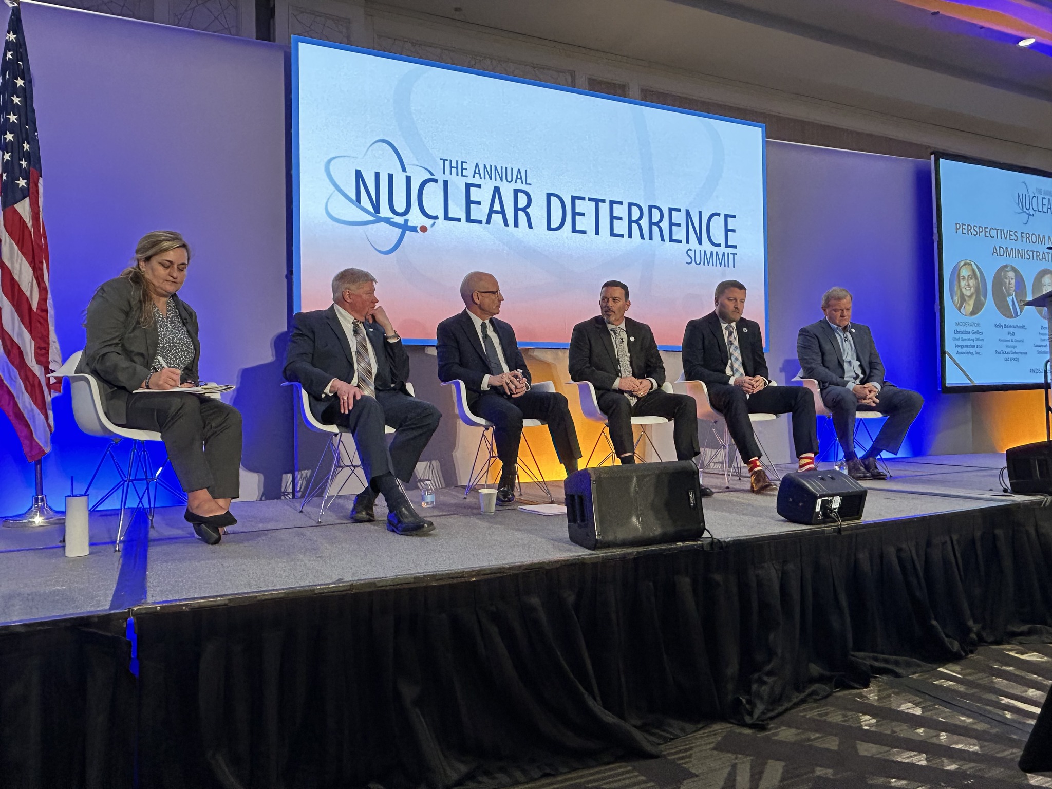 Nevada - NNSS President Roger Rocha (pictured fourth from left) joined ...