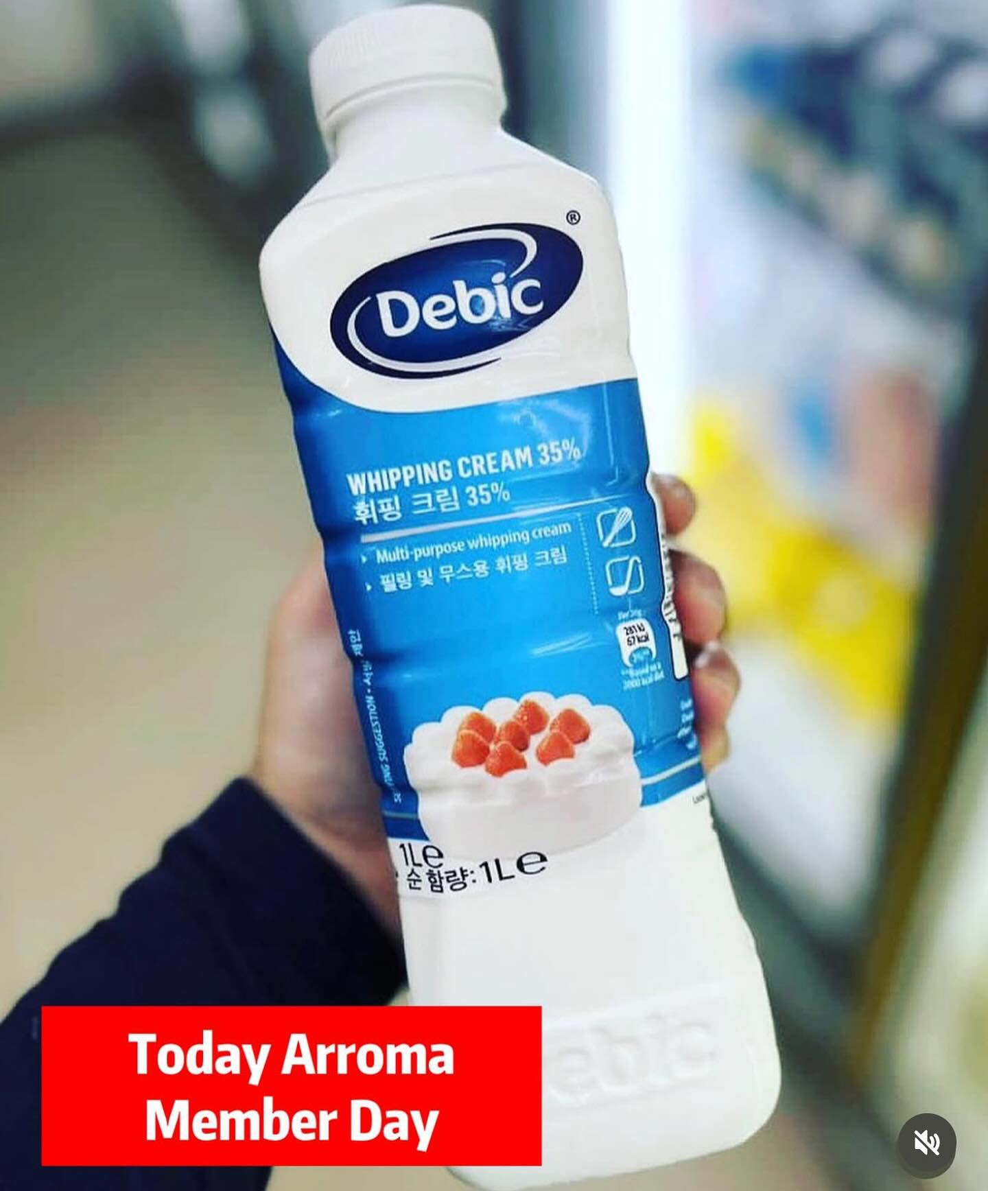 Arroma - 🔥Debic Whipping Cream🔥 Today Arroma Member’s Day, Ramai Datang ...