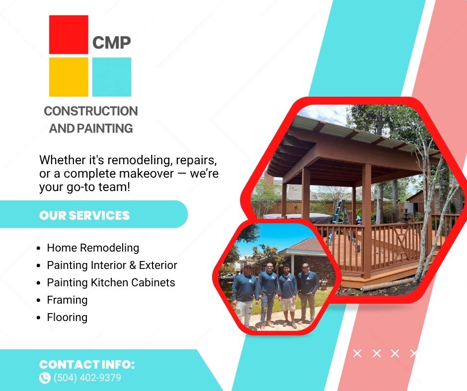 CMP Construction and Painting LLC | New Orleans LA