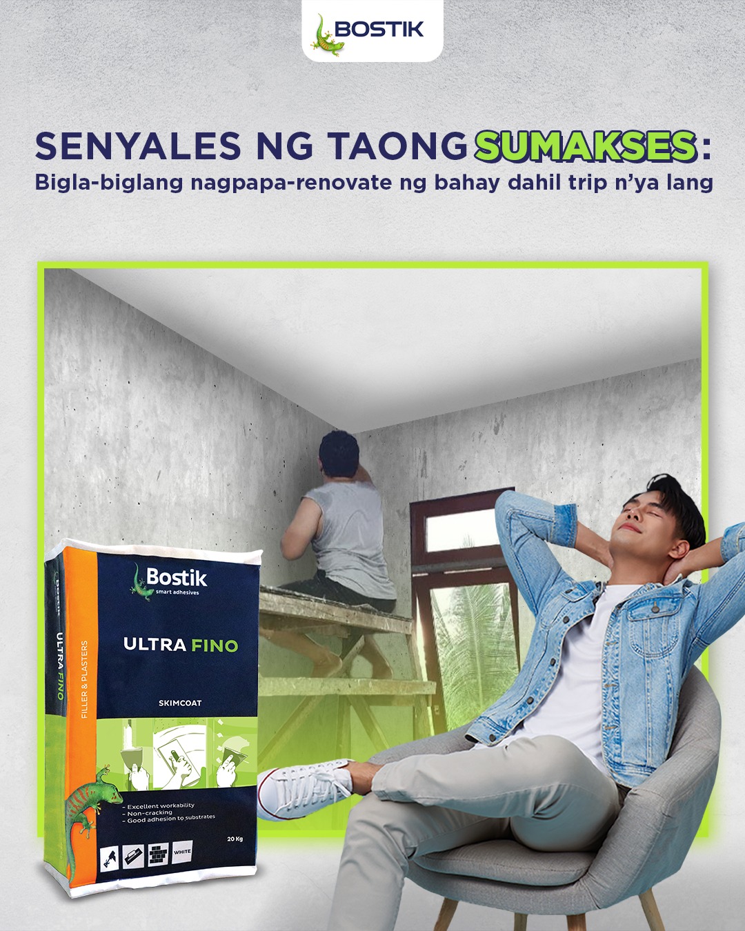 BOSTIK - GANYAN PALA ANG BUHAY NG SUMAKSES Very spontaneous ang atake ...