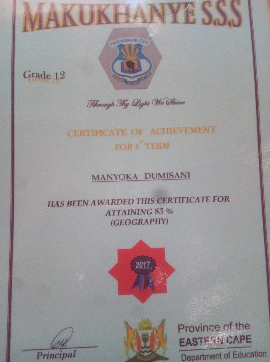 Duncan mfana wakwa Manyoka