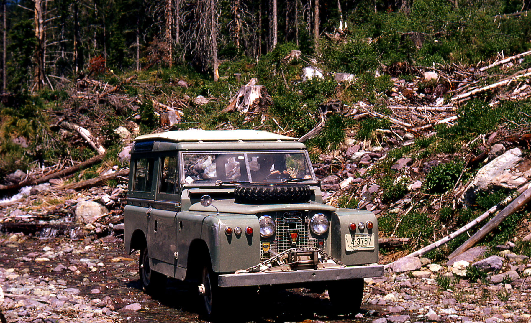 The first McKane family Land Rover,... - Pearl Harbor McKane