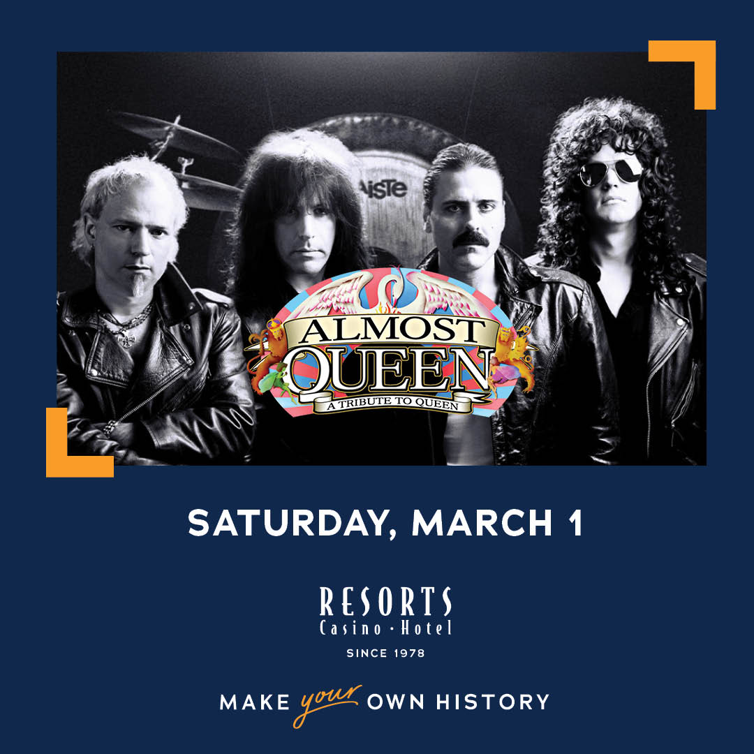 Get your tickets NOW to see Almost Queen - A Tribute to Queen at