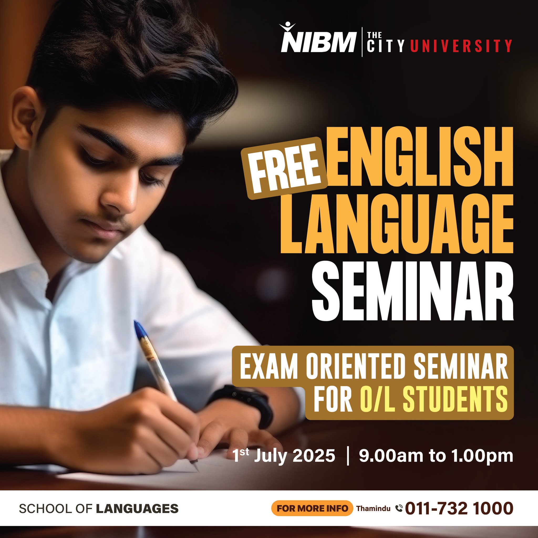NIBM - Boost Your Confidence for O/L English! 🌟 Join Our FREE Exam ...