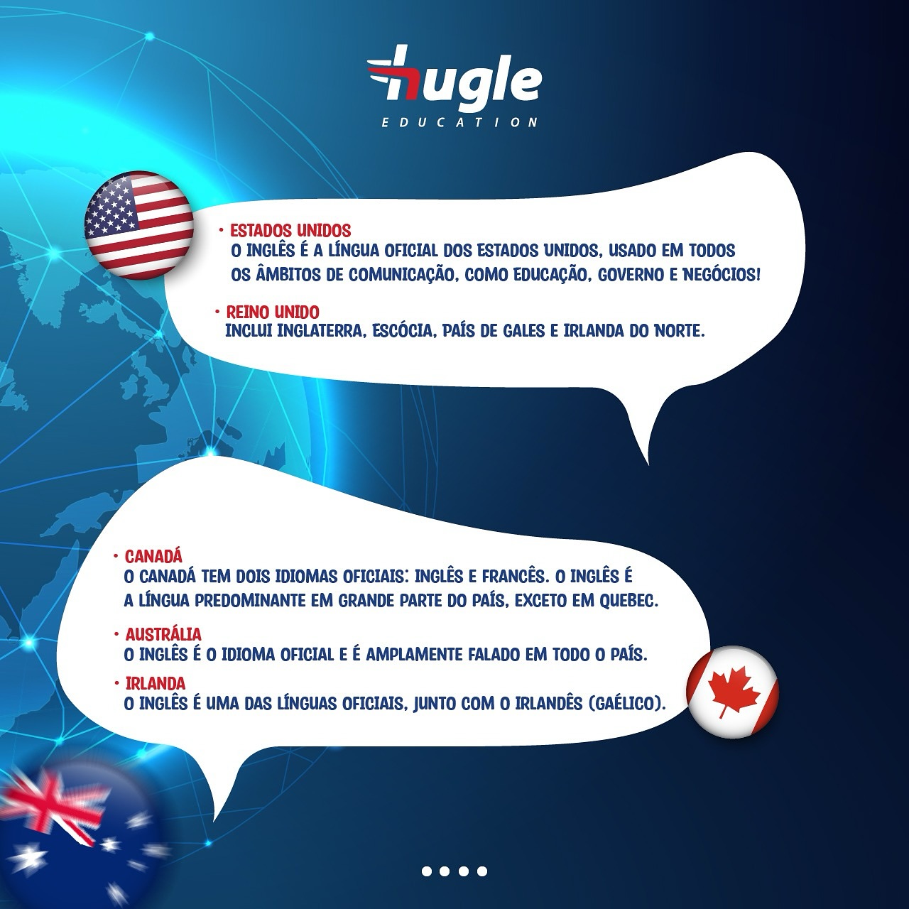 Hugle Education - 🌎 ️ Você sabia? O idioma inglês é a...