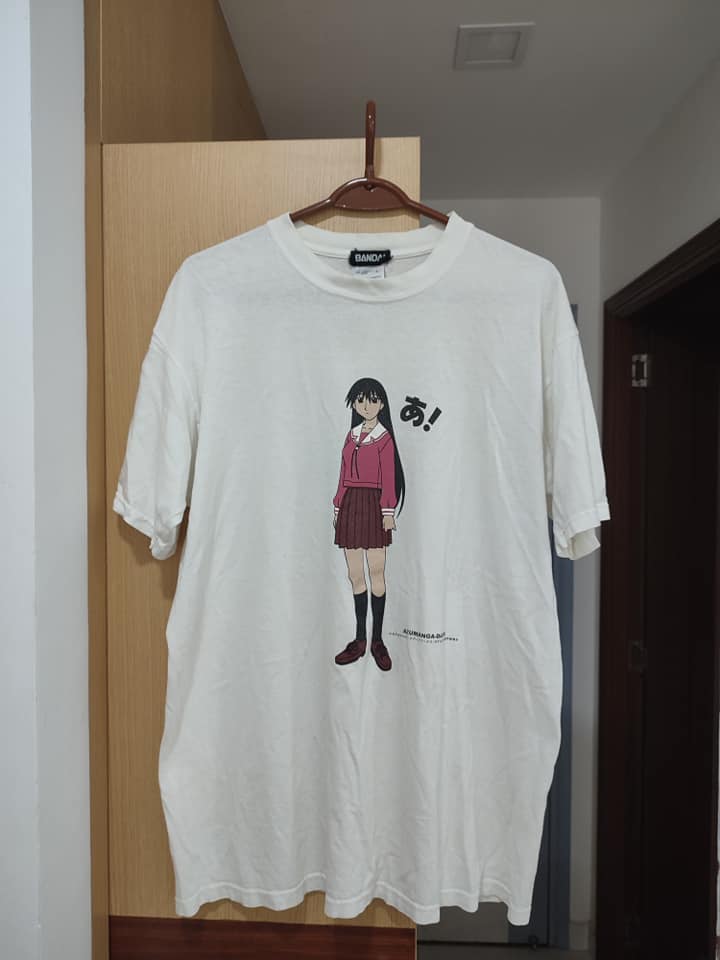 Mom surprises me with Chiyo shirt from Azumanga Daioh