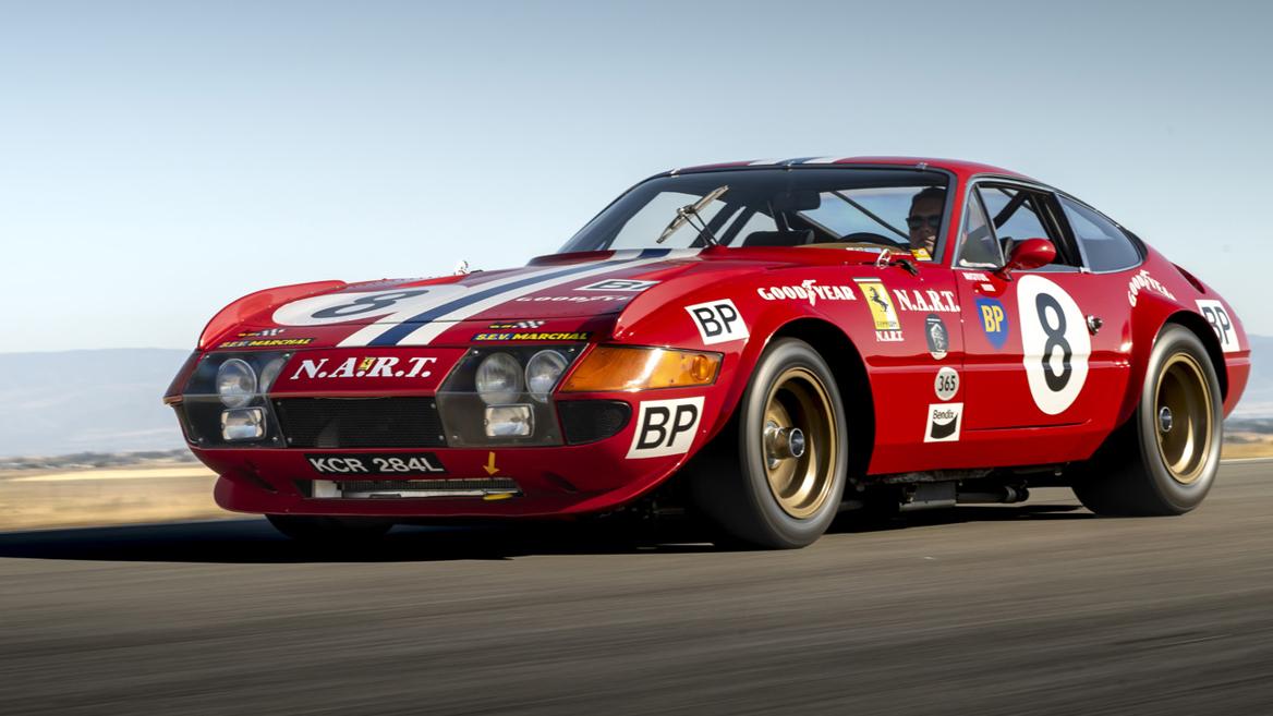 Ferrari 365GTB Daytona ストリート　1976年　レッド 1978 Daytona 24 hours Ferrari 365GTB/4 finish