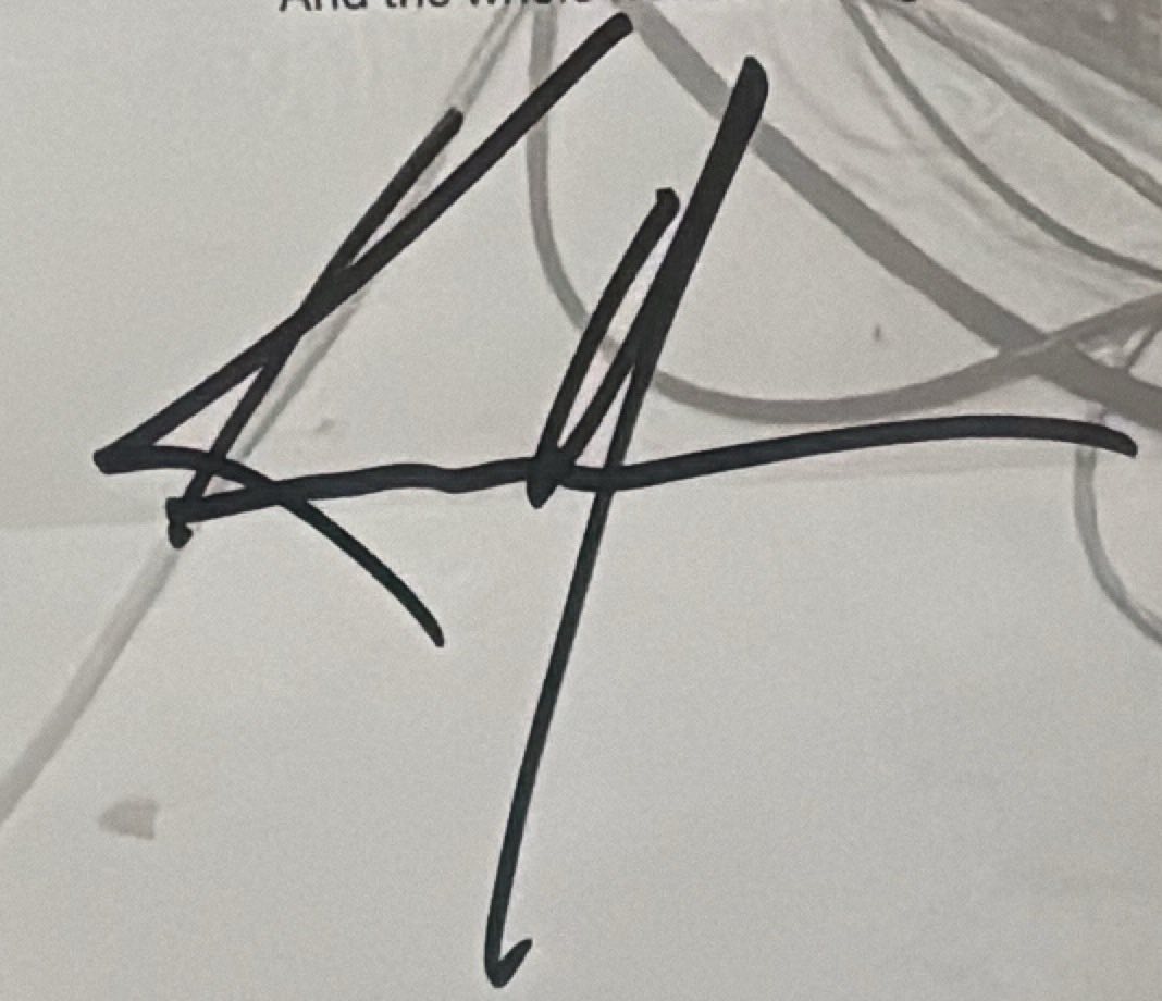 Signed Dogstar album All In Now (2026) received from website