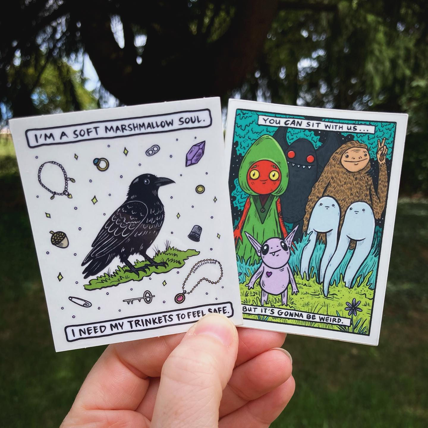 Shapelessflame - NEW STICKERS UP (printed with... | Facebook