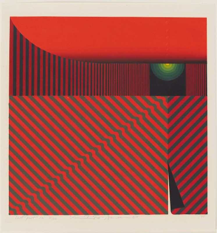 Within Living Memory' (生きている記憶の中で), a 1969 woodcut in a